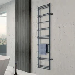 Viadurini Radiators Handtuchheizkörper Elektrisch-Handtuchwärmer mit elektrischem System aus Stahl, hergestellt in Italien – Ananas