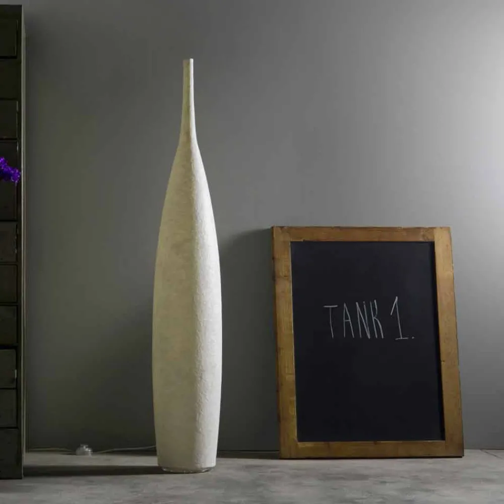 In-es.artdesign Designer Stehlampen-H142cm Stehleuchte im modernen Design Tank 1 farbig