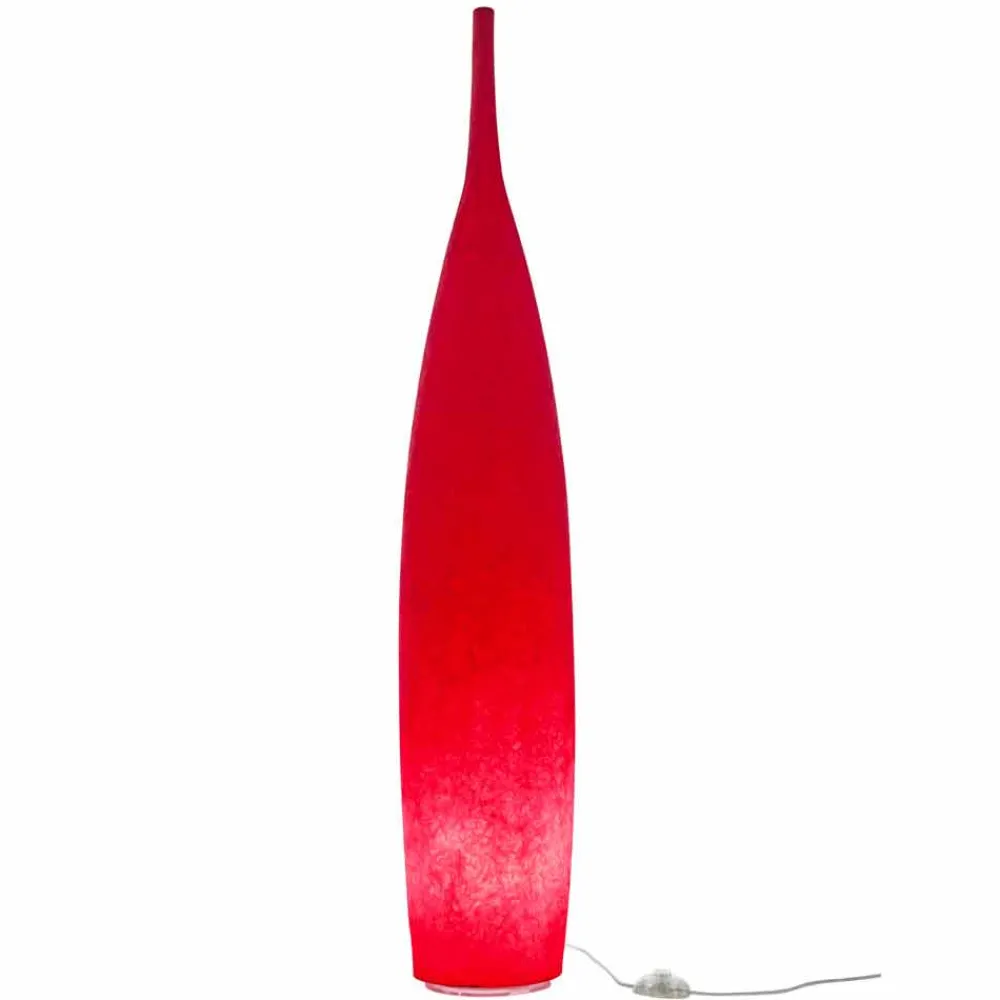 In-es.artdesign Designer Stehlampen-H142cm Stehleuchte im modernen Design Tank 1 farbig