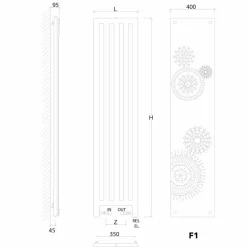 Scirocco H Heizkörper Hydraulisch-Heizkörper hydraulisch mit New Dress Cover von