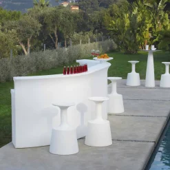 SLIDE Gartenideen|Bartheke Für Zuhause-Helle Bartheke im modernen Design Break Line