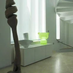 SLIDE Design Tischlampen-Helle bärförmige Tischleuchte Pure, made in Italy