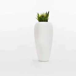 Myyour Lichtmöbel-Helle Outdoor-Vase aus modernem Design Polyethylen - Haut von