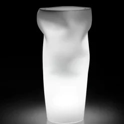 Viadurini in the Garden Lichtmöbel-Helle Outdoor-Vase aus undurchsichtigem Polyethylen Made in Italy - Proud