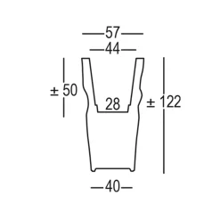 Viadurini in the Garden Lichtmöbel-Helle Outdoor-Vase aus undurchsichtigem Polyethylen Made in Italy - Proud