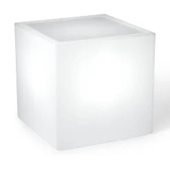 Viadurini in the Garden Lichtmöbel-Heller Garten-Couchtisch aus weißem Polyethylen Made in Italy - Derti