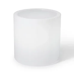 Viadurini in the Garden Lichtmöbel-Heller Garten-Couchtisch aus weißem Polyethylen Made in Italy - Derti