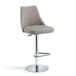 Viadurini Living Küchenhocker-Höhenverstellbarer Küchenhocker aus Kunstleder, hergestellt in Italien – Toronto