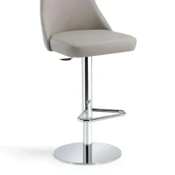 Viadurini Living Küchenhocker-Höhenverstellbarer Küchenhocker aus Kunstleder, hergestellt in Italien – Toronto