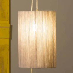 Viadurini by Sideform Moderne Stehlampen|Moderne Pendelleuchten-Hängelampe / Stehlampe aus Messing und Wolle made in Italy Evita