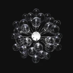 Aldo Bernardi Design Kronleuchter-Hängelampe 30 umgekippte Gläser Sauvignon von