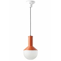 Ferroluce Moderne Pendelleuchten-Hängelampe aus bemaltem Glas, hergestellt in Italien – Selaron