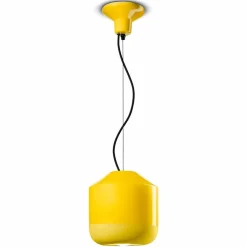 Ferroluce Moderne Pendelleuchten-Hängelampe aus farbiger Keramik Made in Italy - Bellota