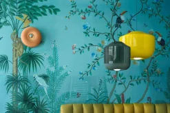 Ferroluce Moderne Pendelleuchten-Hängelampe aus farbiger Keramik Made in Italy - Bellota