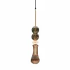 Viadurini Lighting Murano Lampen|Moderne Pendelleuchten-Hängelampe aus Muranoglas und Stoff Made in Italy - Missi