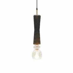 Viadurini Lighting Murano Lampen|Moderne Pendelleuchten-Hängelampe aus Muranoglas mit Textilkabel Made in Italy - Missi