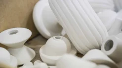 Ferroluce Designer Pendelleuchten-Hängelampe Gelbe oder grüne Keramik Made in Italy Design - Lariat