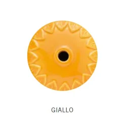 Ferroluce Pendelleuchte Industrial-Hängelampe Handgefertigte Keramik und antikes Vintage-Messing - Farben