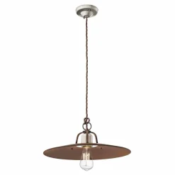 Ferroluce Pendelleuchten Vintage-Hängelampe im Industrial Design von