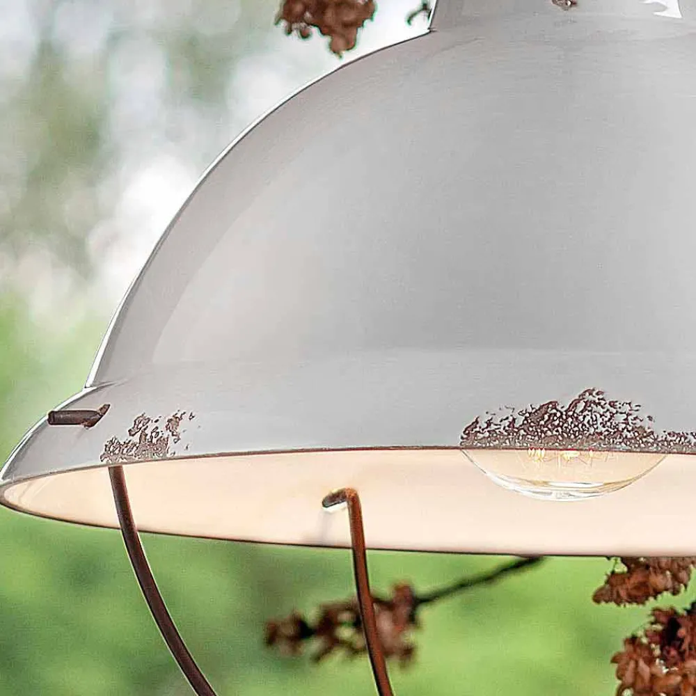 Ferroluce Pendelleuchten Vintage-Hängelampe im Industrial Style Clara