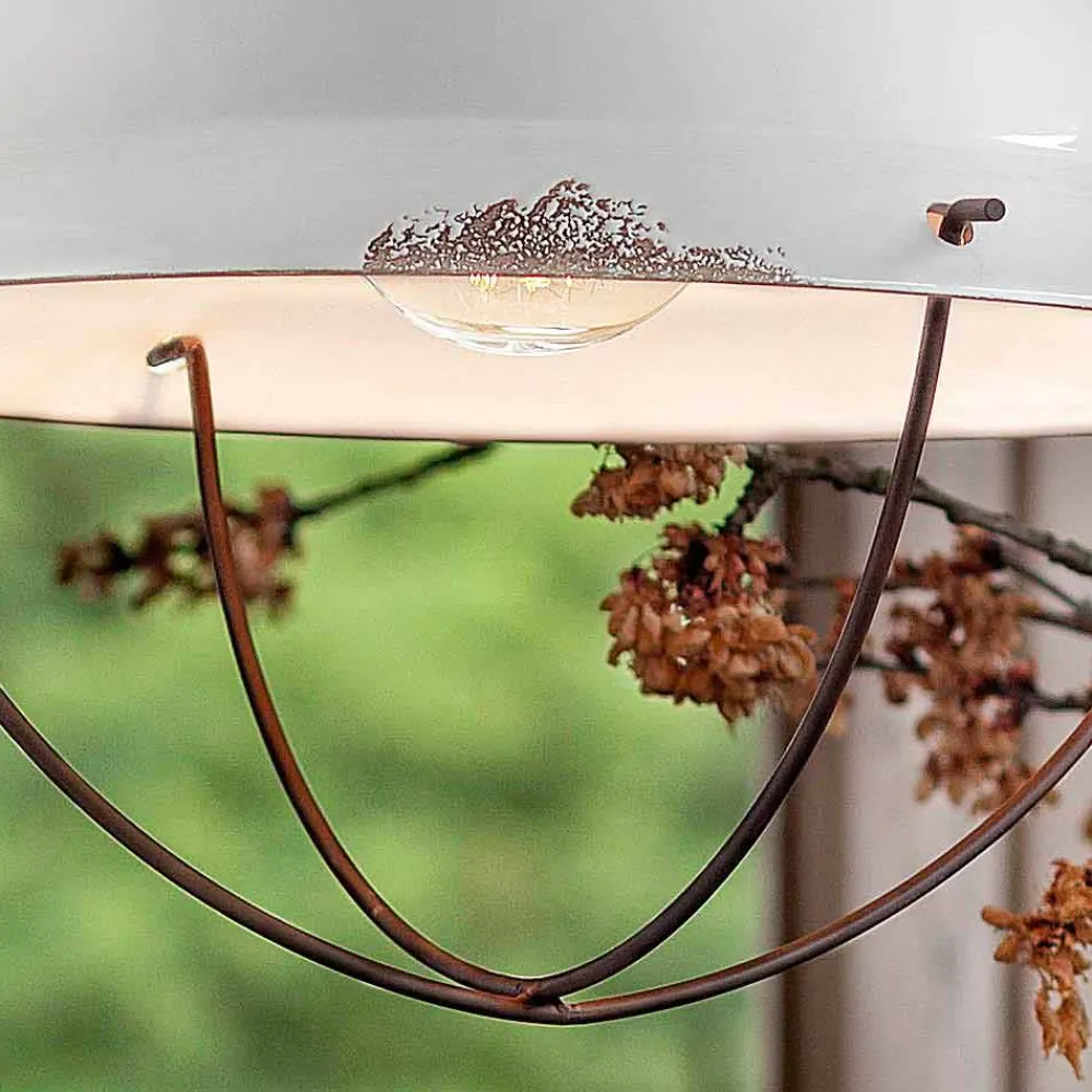 Ferroluce Pendelleuchten Vintage-Hängelampe im Industrial Style Clara