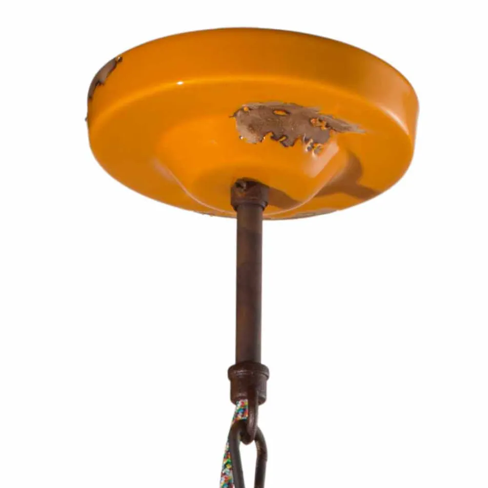 Ferroluce Pendelleuchten Vintage-Hängelampe im Industrial Vintage Design Jillian