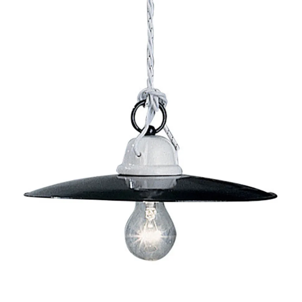 Ferroluce Pendelleuchten Vintage-Hängelampe im rustikalen Design Potenza