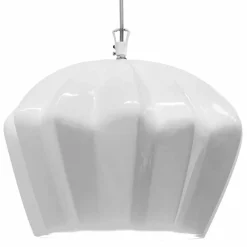 Viadurini Lighting Designer Pendelleuchten-Hängelampe in glänzend weißer Keramik in 4 Formen - Oase