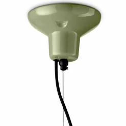 Ferroluce Moderne Pendelleuchten-Hängelampe mit 4 Elementen aus Keramik und Glas, hergestellt in Italien – Copacabana