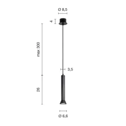 Viadurini Lighting Moderne Pendelleuchten-Hängelampe mit Metallrahmen und verstellbaren Kabeln – Birke
