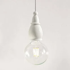 Aldo Bernardi Moderne Pendelleuchten-Hängelampe Shabby aus Keramik Made in Italy – Fate by