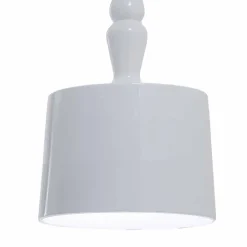 Viadurini Lighting Designer Pendelleuchten-Hängelampenschirm kurz in weiß glänzendem Keramikdesign - Cadabra