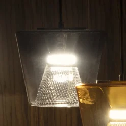 Viadurini Lighting Moderne Pendelleuchten-Hängeleuchte aus Metall und Glas Made in Italy - Think