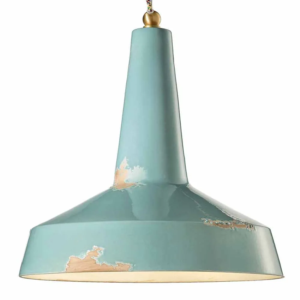 Ferroluce Pendelleuchten Vintage-Hängeleuchte im Retro Stil von