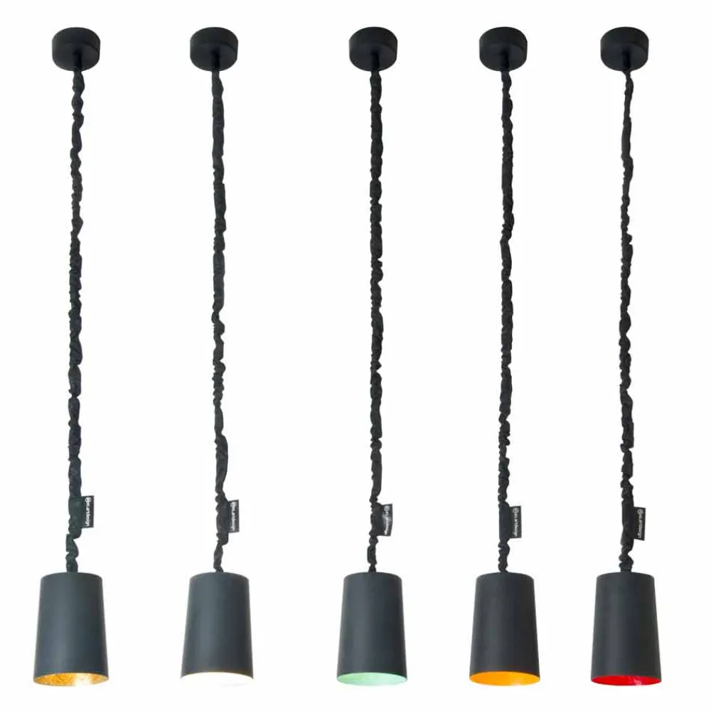 In-es.artdesign Moderne Pendelleuchten-Hängeleuchte Paint Resin Blackboard