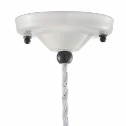 Ferroluce Pendelleuchten Vintage-Hängeleuchte Vintage aus Keramik Kelly