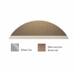 Viadurini Lighting Moderne Pendelleuchten-Hängende Metalllampe mit Netz- oder Leinenlampenschirm Made in Italy - Jump