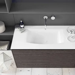 Viadurini Bathroom Badmöbel Hängend-Hängende und moderne Badezimmermöbel Zusammensetzung, Design Möbel - Callisi12