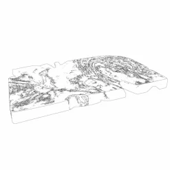 Viadurini Bathroom Badmöbel Hängend-Hängender Badezimmerschrank aus massivem Teakholz - Forest