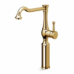 Viadurini Taps Waschbeckenarmaturen-Hochläufiger Waschbeckenmischer 13 cm Verlängerung Made in Italy - Neno