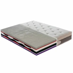 Viadurini Night Design Doppelbett Matratzen-Hochwertige Doppelmatratze aus Memory Foam Made in Italy - Silvestro