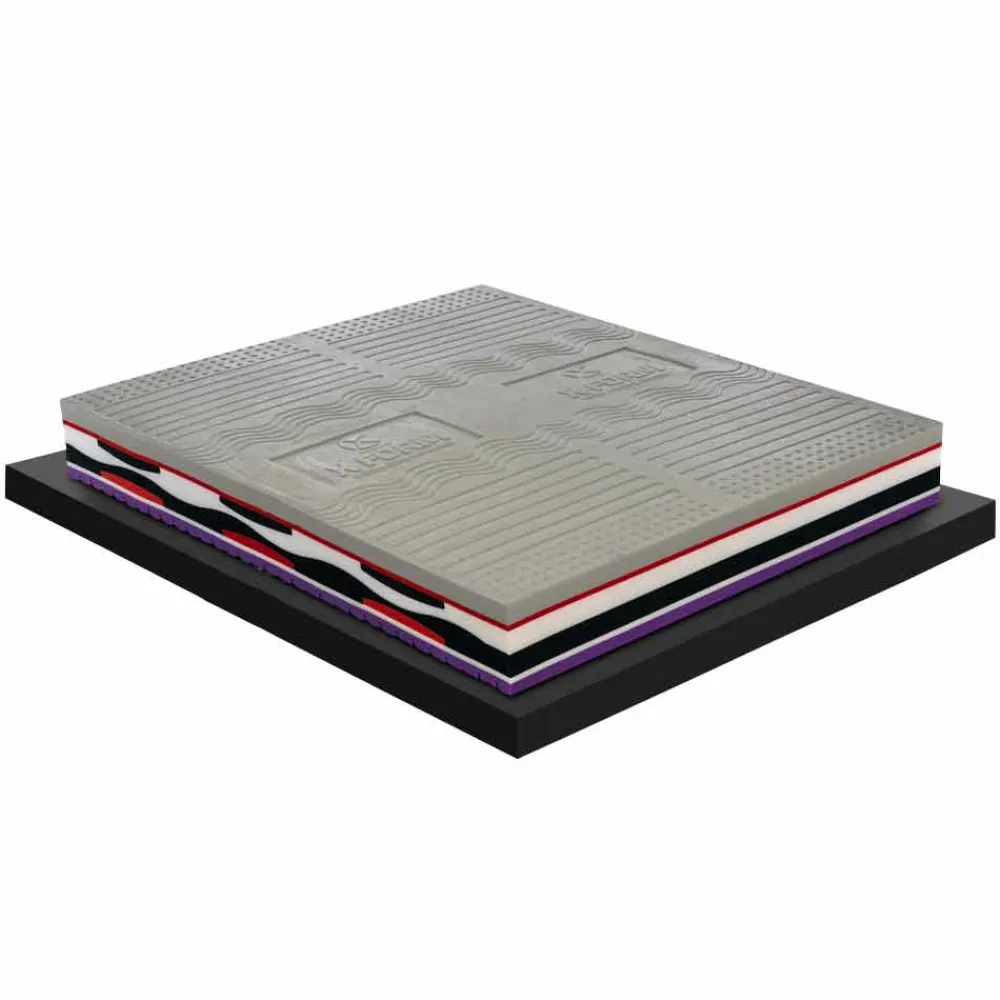 Viadurini Night Design Doppelbett Matratzen-Hochwertige Doppelmatratze aus Memory Foam Made in Italy - Silvestro