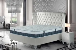 Viadurini Night Design Doppelbett Matratzen-Hochwertige Doppelmatratze H 25 cm aus Memory Foam Made in Italy – Villa