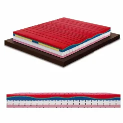 Viadurini Night Design Einzelbett Matratzen-Hochwertige Einzel-Matratze aus Memory Foam H 25 cm – Platinum