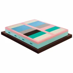 Viadurini Night Design Einzelbett Matratzen-Hochwertige Einzel-Matratze aus Memory Foam H 25 cm – Versatile