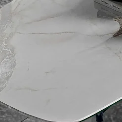 Viadurini Living Esstische-Hochwertiger Esstisch aus Keramik und Stahl, hergestellt in Italien – Ezzellino