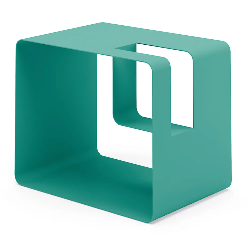 Viadurini Living Zeitungsständer-Hochwertiger farbiger Metallboden-Zeitungsständer Hergestellt in Italien - Imane