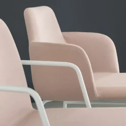 Viadurini Living Moderne Sessel-Hochwertiger farbiger Sessel aus Stoff und Metall Made in Italy - Molde