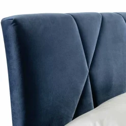 Viadurini Night Design Maßgeschneiderte Möbel|Polsterbetten-Hochwertiger gepolsterter Doppelbettstoff Made in Italy - Ciottolino