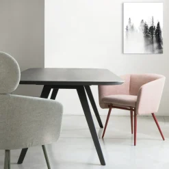 Viadurini Living Moderne Sessel-Hochwertiger Stoffsessel mit Metallbasis Made in Italy - Bergen